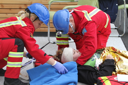 29. regijsko preverjanje usposobljenosti ekip prve pomoči Rdečega križa in Civilne zaščite v dolenjski regij (55)